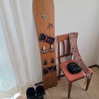 Set completo splitboard Hard Jones Hovercraft 160