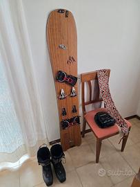 Set completo splitboard Hard Jones Hovercraft 160