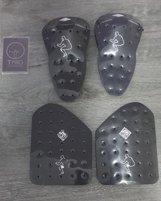 Kit protezione Tucano ginocchiere, cosciali NUOVE