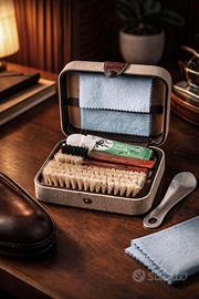 Kit pulizia scarpe vintage Acca Kappa completo
