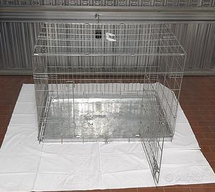 GABBIA PIEGHEVOLE IN FERRO ZINCATO