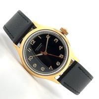 Orologio Junghans Military Vintage placcato oro