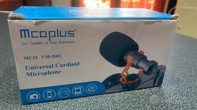 Microfono profesionale per cellulare e videocamera