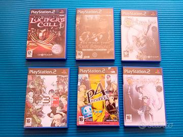 Shin Megami Tensei vari, Persona 3 e 4 ps2 pal