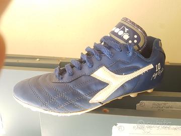 Scarpini Calcio 10 BAGGIO Diadora - BLU - num 39