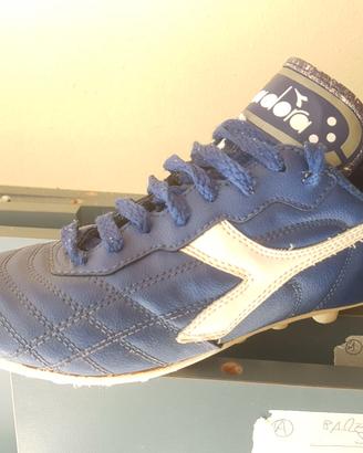 Scarpini Calcio 10 BAGGIO Diadora - BLU - num 39