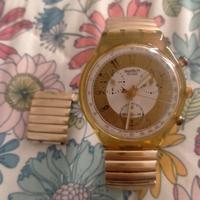 Orologio Swatch Chrono Golden Globe 