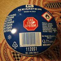 lampade a gas+bombolette butano