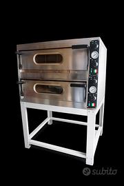 FORNO PIZZA ELETTRICO PROFESSIONALE DOPPIA CAMERA