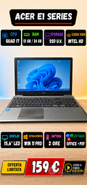 PC Portatile Acer e571 0,05 i5 5 Quad-Core RAM 8GB