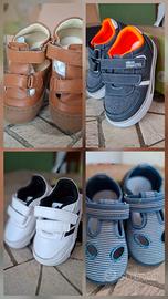 scarpe neonato chicco, naturino, adidas misura 21