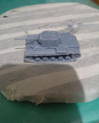 KV-1 Russian Tank – Resin Miniature 7cm | 30 Micro