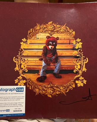 Vinile Autografato Kanye West The College Dropout