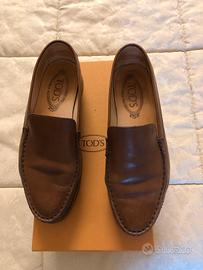 Mocassino in pelle Tods