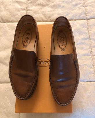 Mocassino in pelle Tods