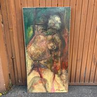 Quadro Enzo  Mangione olio su tela