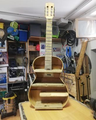chitarra mensolata artigianale 