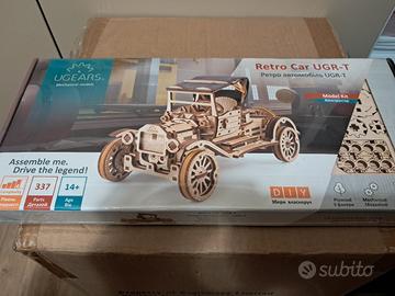 UGEARS Retro Car UGR-T modellino/puzzle 3D 