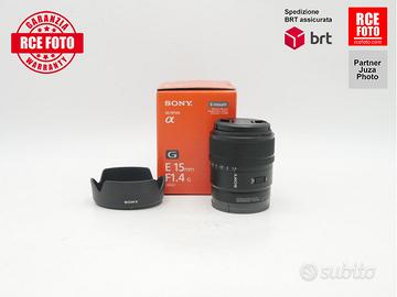 Sony E 15 F1.4 G (Sony)
