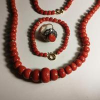 Parure di Corallo e Oro