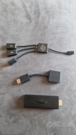 Amazon Fire TV Stick 3ª gen 2021 + OTG Micro USB H