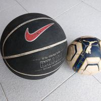 palloni basket e calcetto