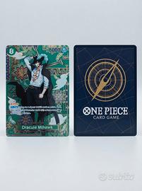 Carta One Piece "Dracule Mihawk" OP12-030 SP