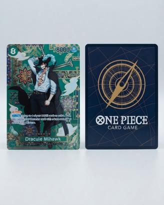Carta One Piece "Dracule Mihawk" OP12-030 SP