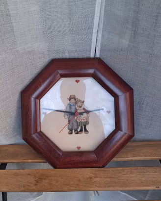 Orologio da parete ottagonale