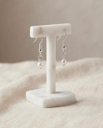 Orecchini di perle d’acqua dolce in argento 925