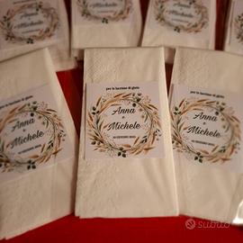 Fazzoletti "Per le lacrime di gioia", matrimonio