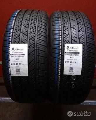 2 gomme 225 40 19 bridgestone rft a2832