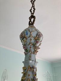 lampadario Capodimonte