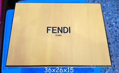 Scatola FENDI 36x26x15h, adatta a scarpe borse ecc