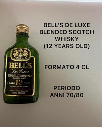 BELL'S DE LUXE BLENDED SCOTCH WHISKY
