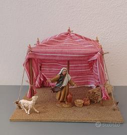 Tenda araba per presepe. 