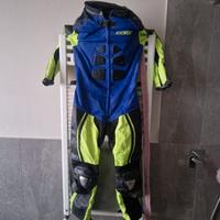 Tuta moto bambino 8/9 anni