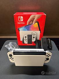 Nintendo switch oled + custodia