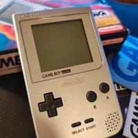 Gameboy pocket silver