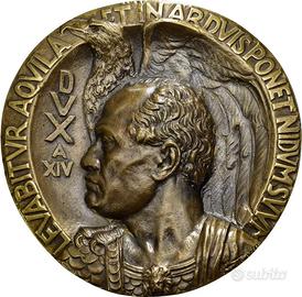 Placca Mussolini Molto Rara RR