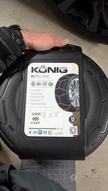 Catene da neve Konig K-slim 095 come nuove