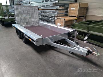 Carrello 2 Asse x Escavatori Muletti Piattaforme