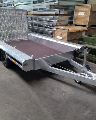 Carrello 2 Asse x Escavatori Muletti Piattaforme