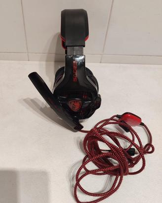 Cuffie per gaming SADES SA903, USB 7.1