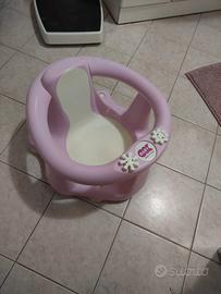 seggiolino per il bagnetto 