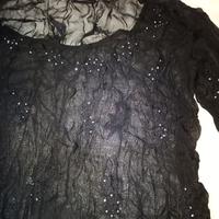 Abito nero tasparente