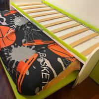 Letto doppio Moretti Compact  e 2 armadi ragazzo