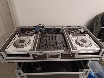 cdj 850 più mixer più valigia