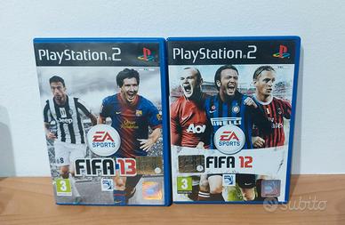FIFA 13 + FIFA 12 PS2 Completi + Steelbook Messi