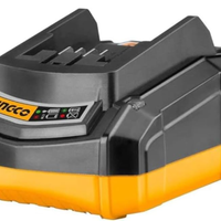 Ingco Caricabatterie Rapido 20v 110v-240v batteria